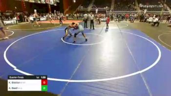 130 lbs Quarterfinal - Kevin Boston, Ready RP vs Antonio Beall, Mile High WC