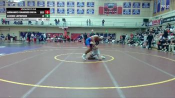 165 lbs Champ. Round 1 - Armando Ramirez-Silva, Southwestern Oregon Community College vs Lucien Lefebvre, Linfield University
