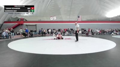 141 lbs Champ. Round 2 - Harrison May, Unattached vs Isaiah Schaefer, Unattached - Purdue