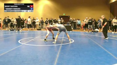 113 lbs Champ. Rd Of 16 - Brody Santora, Prime Wrestling Club vs Bennett Ferraro