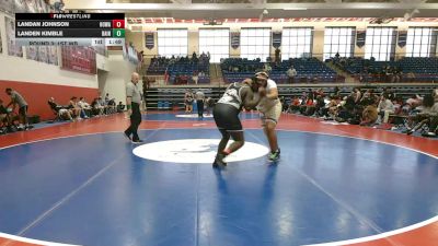 285 lbs Round 3: 1st Wb - Landan Johnson, Howard vs Landen Kimble, Bainbridge