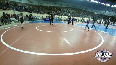 49 lbs Quarterfinal - Asher Wilbur, Predator Wrestling vs Baker Boyd, Cashion Youth Wrestling