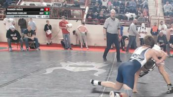 125_B lbs Semifinal - Tanner Ingle, Juniata vs Brayden Keeler, Northwest
