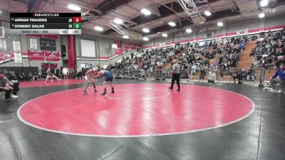 165 lbs Cons. Round 4 - Dominic Galan, Victor Valley vs Adrian Tinajero, JW North