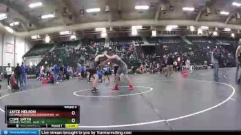 225 lbs Round 3 (6 Team) - Jayce Nelson, Columbus Wrestling Organization vs Cope Smith, Kearney Matcats - Blue