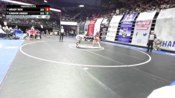 120 Class 4 lbs 5th Place Match - Carson Owens, Seckman vs Grady Rice, Jackson