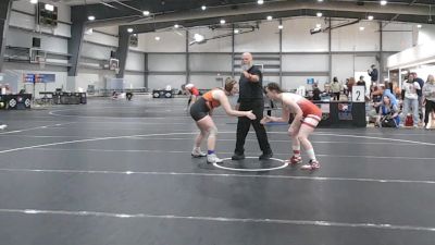 160 lbs Champ. Rd Of 16 - Hallie Horine, Cowgirls Wrestling Club vs Eden Knight, Indiana University