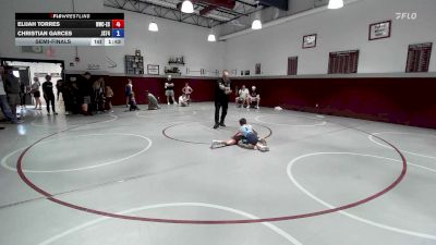 67 lbs Semifinal - Elijah Torres, Ruthless ES vs Christian Garces, Jersey 74