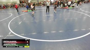 105 lbs Champ. Round 2 - Jameson Steffes, Sarbacker Wrestling Academy vs Ashton Glasgow, Glasgow Wrestling Academy