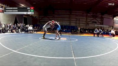 215 lbs 1st Place Match - Satoshi Davis, SLAM! NEVADA vs Hudson Koch, Mcqueen