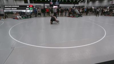 140 lbs Cons. Sub-quarters - Conway Bruns, Minnesota vs Grayson Bowman, Immortal Athletics WC