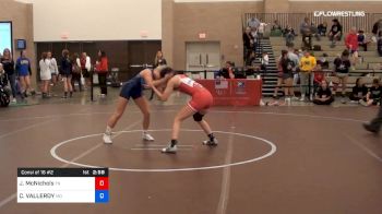 50 kg Consi Of 16 #2 - Jackie McNichols, Team Tennessee vs Carly VALLEROY, Team Missouri