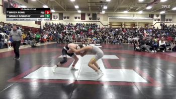 132 lbs Round 2 - Gerald Donnelly, Tinley Park (Andrew) vs Brock Rowe, Perry