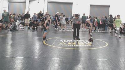 48 lbs Rr Rnd 7 - Trey Sanders, Mat Assassins Black - BK8E vs Hunter Carlyle, Mat Demon Boys - BK8E