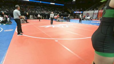 125 Class 1 lbs Quarterfinal - Mackinzie Brewer, Fulton vs Lilli Farlow, Ste. Genevieve