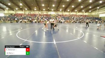 150 lbs Cons. Round 2 - Boston Parry, Ridgeline Riverhawks vs Spencer Dickerson, Saratoga Springs