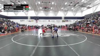 Boys 146 lbs 3rd Place Match - Sam Torres, Anderson Boys vs Wyatt Williams, Chico Boys