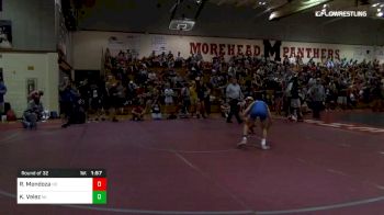 106 lbs Round Of 32 - Ruben Mendoza, Nc vs Kristopher Velez, Va