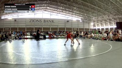 120 lbs Ayden Tokita, Idaho vs Lytning Hazen, California