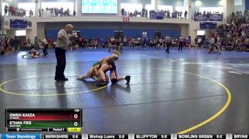 126 lbs Champ. Round 2 - Ethan Fike, Eastside vs Owen Kasza, OTSEGO
