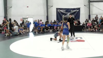33 kg Semifinal - Chelsea Goldsby, Mat Demon - W vs Alivia Fowler, MGW Monkey Business - W
