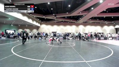 132 lbs Champ. Round 2 - Aiden Beimel, Pennsylvania vs Jasper Croom, Florida