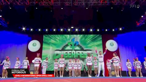 Flyers All Starz - Notoriou5 [2025 L5 International Open Small Coed Finals] 2025 The Cheerleading Worlds
