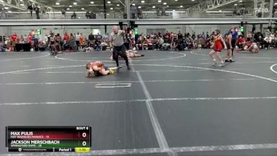 80 lbs Round 3 (4 Team) - Max Pulis, Mat Warriors Maniacs vs Jackson Merschbach, Springford Rams