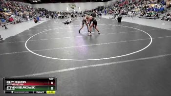 157 lbs Cons. Round 5 - Riley Seavers, Stevens Point High vs Steven Kielpikowski, Denmark