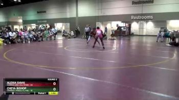 170 lbs Round 2 (6 Team) - Cheya Bishop, Charlie`s Angels-IL Pnk vs Alexia Davis, Florida Girls All Stars