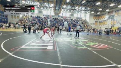 132 lbs Cons. Round 2 - Enzo Carrazana, Maximum Performance vs Ben Layne, Lake Highland Prep