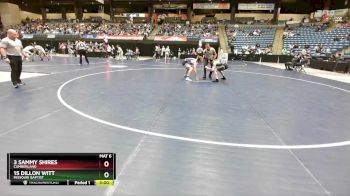 133 lbs Cons. Round 4 - 15 Dillon Witt, Missouri Baptist vs 3 Sammy Shires, Cumberland