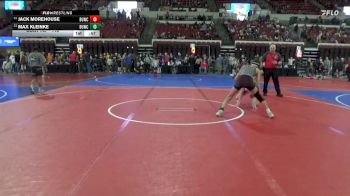 116 lbs Cons. Semi - Max Kleinke, Sidney Wrestling Club vs Jack Morehouse, Glasgow Wrestling Club