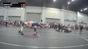 115/120 Semifinal - Kyler Fish, Mat Rats Rebooted Wrestling vs Christian Hill, Elevate Wrestling Club