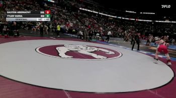 144-2A Semifinal - Tyler Varra, Highland vs Daxton Abernathy, Burlington