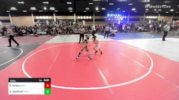 61 lbs Consi Of 8 #2 - Richard Kress, WolfPack Wr Ac vs Gus Kendrall, Americana Jiu Jitsu