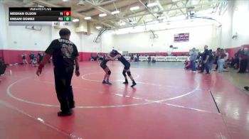 130 lbs Cons. Round 2 - Meghan Olson, Yucca Valley vs Eneani Gomez, Pacifica