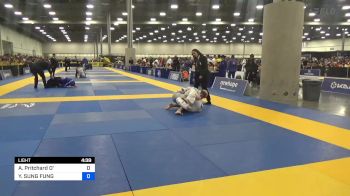 Austin Pritchard O' vs YUE SUNG FUNG 2024 World Masters IBJJF Jiu-Jitsu Championship