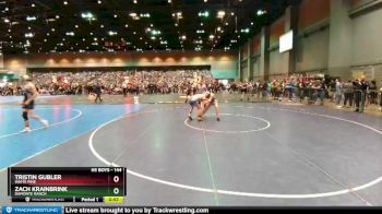 144 lbs Cons. Round 2 - Zach Krainbrink, Damonte Ranch vs Tristin Gubler, White Pine