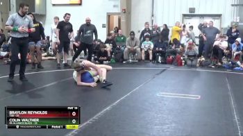 120 lbs Round 6 (8 Team) - Braylon Reynolds, TSB vs Colin Walther, PA Alliance Black