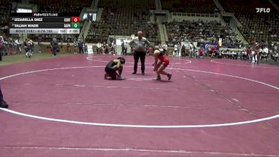 6-7A 165 Semifinal - Izzabella Diez, Central vs Taliah Wade, Daphne