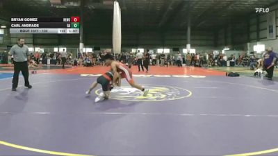 132 lbs Champ. Round 1 - Bryan Gomez, Red Lion Wrestling Club vs Carl Andrade, Glen Allen