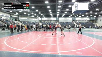 285 lbs Champ. Round 2 - Chase Eckman, University Of Central Florida vs Logan Hall, Huntingdon