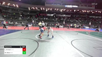 85 lbs Round Of 16 - Liam Arroyo, Olympic vs Mark Bibro, Princeton Wrestling Club