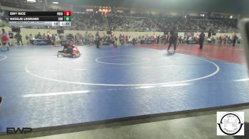 96 lbs Quarterfinal - Emy Rice, Prodigy Elite Wrestling vs Natalie LeGrand, Sperry HS Girls