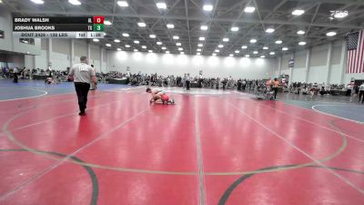 138 lbs Round Of 32 - Brady Walsh, AL vs Joshua Brooks, TX