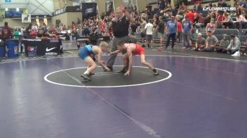 41 lbs Consi Of 16 #2 - Damien Wudtke, Team Wisconsin vs Tristan Stafford, Threestyle