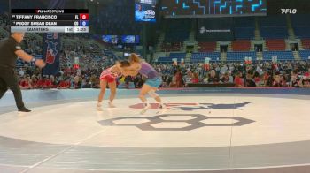 100 lbs Quarters - Tiffany Francisco, FL vs Peggy Susan Dean, CO