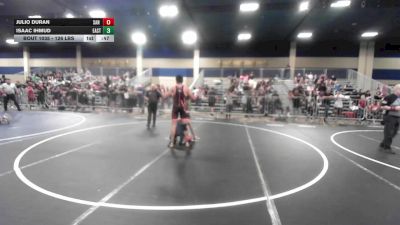 126 lbs Consi Of 64 #1 - Julio Duran, San Jacinto WC vs Isaac Ihmud, Eastvale Elite WC
