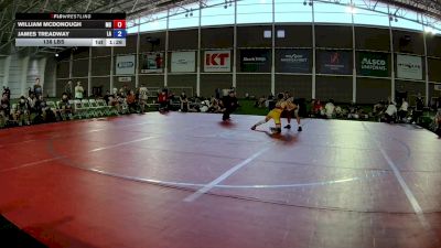 138 lbs William McDonough, Maryland vs James Treadway, Louisiana